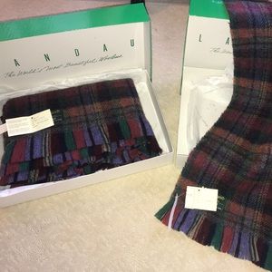 John Hanley and Co Wool Shawl NWT